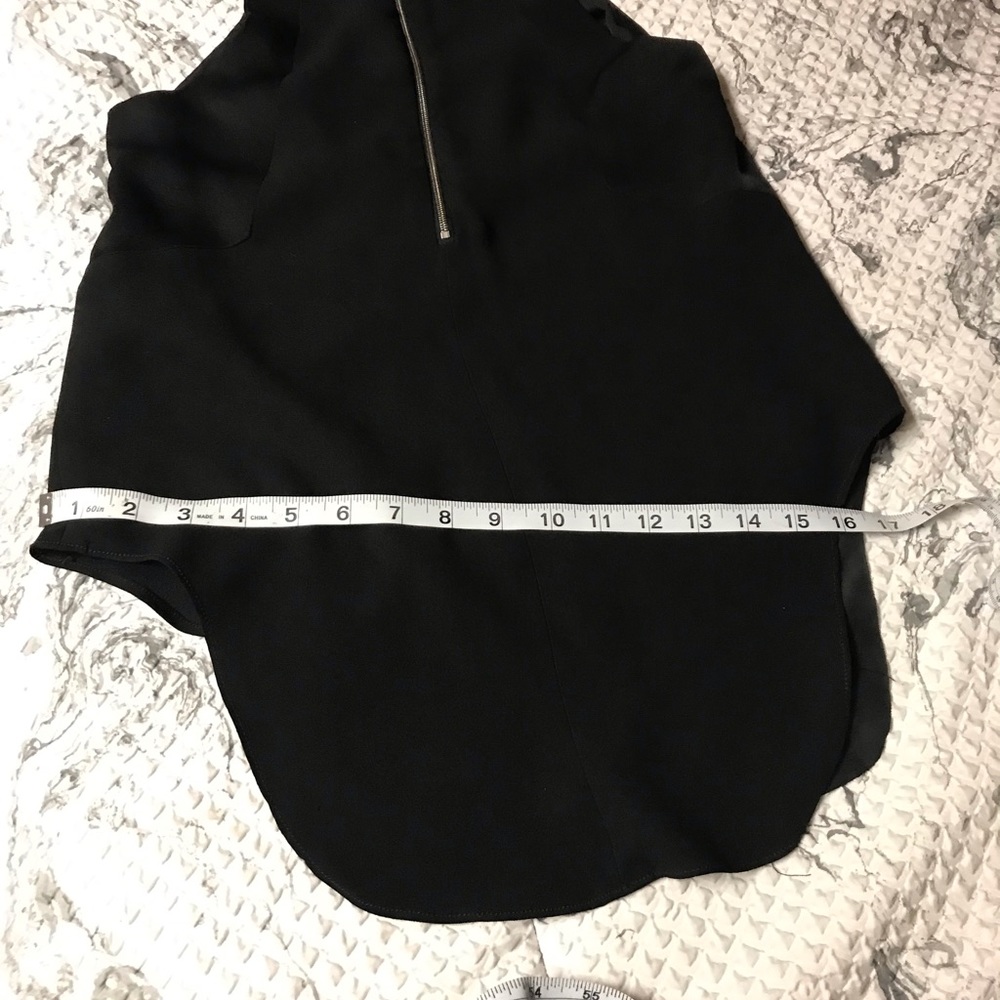 rag & bone New York Black Zip Back Tank - Picture 8 of 13